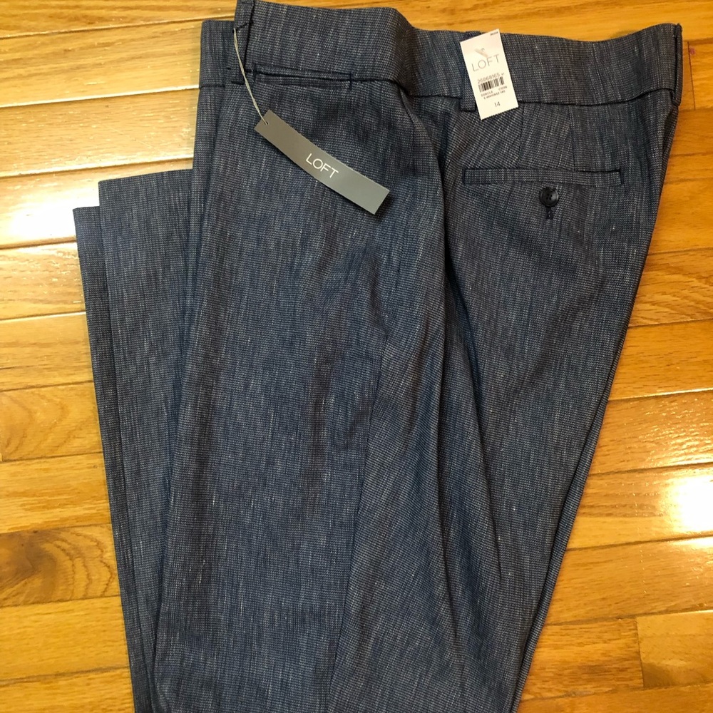 NWT Ann Taylor LOFT Julie trousers